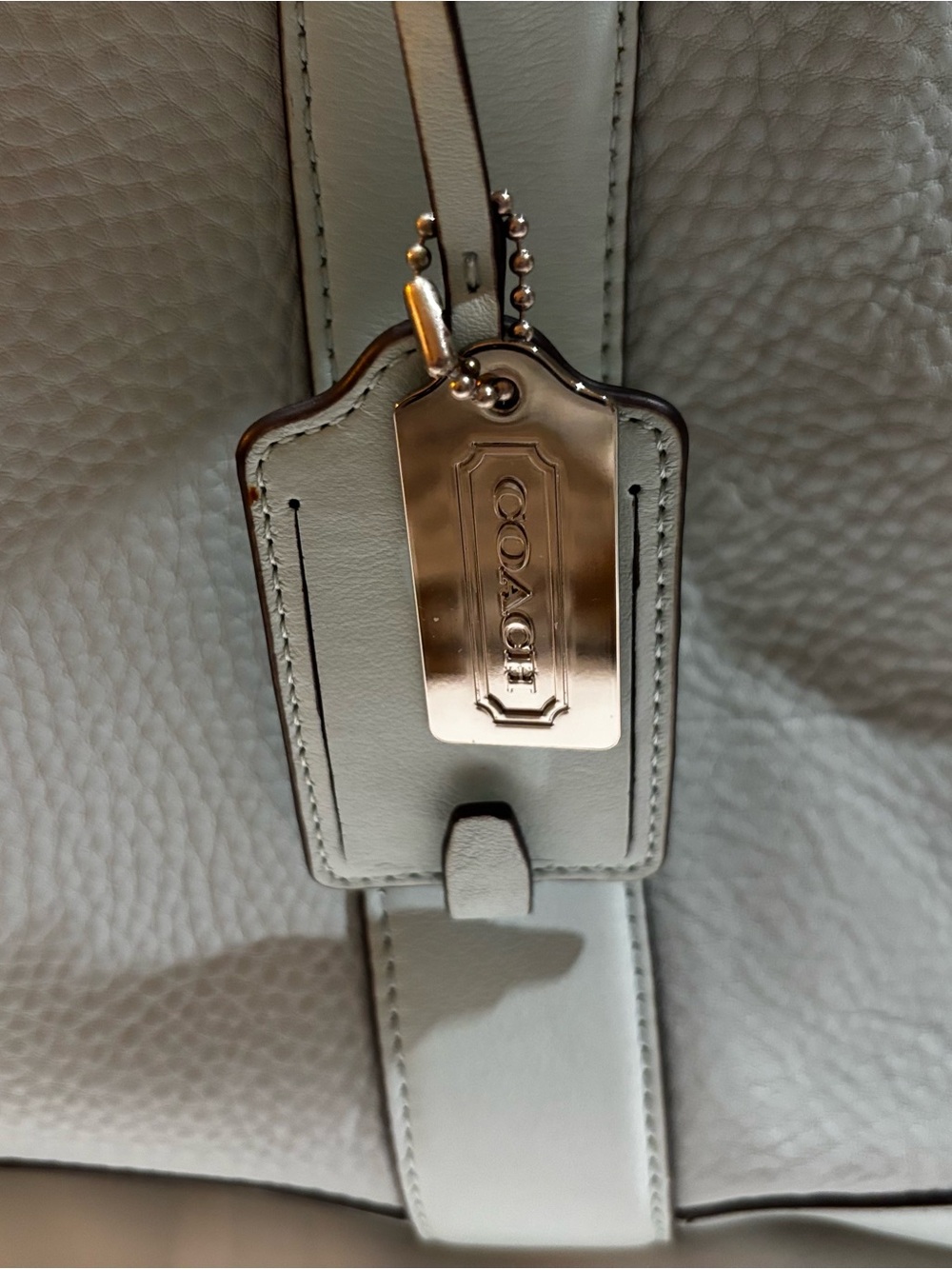 Coach Bleeker Preston Satchel 2013 with crossbody and Coach dusty lt blue - Picture 2 of 8
